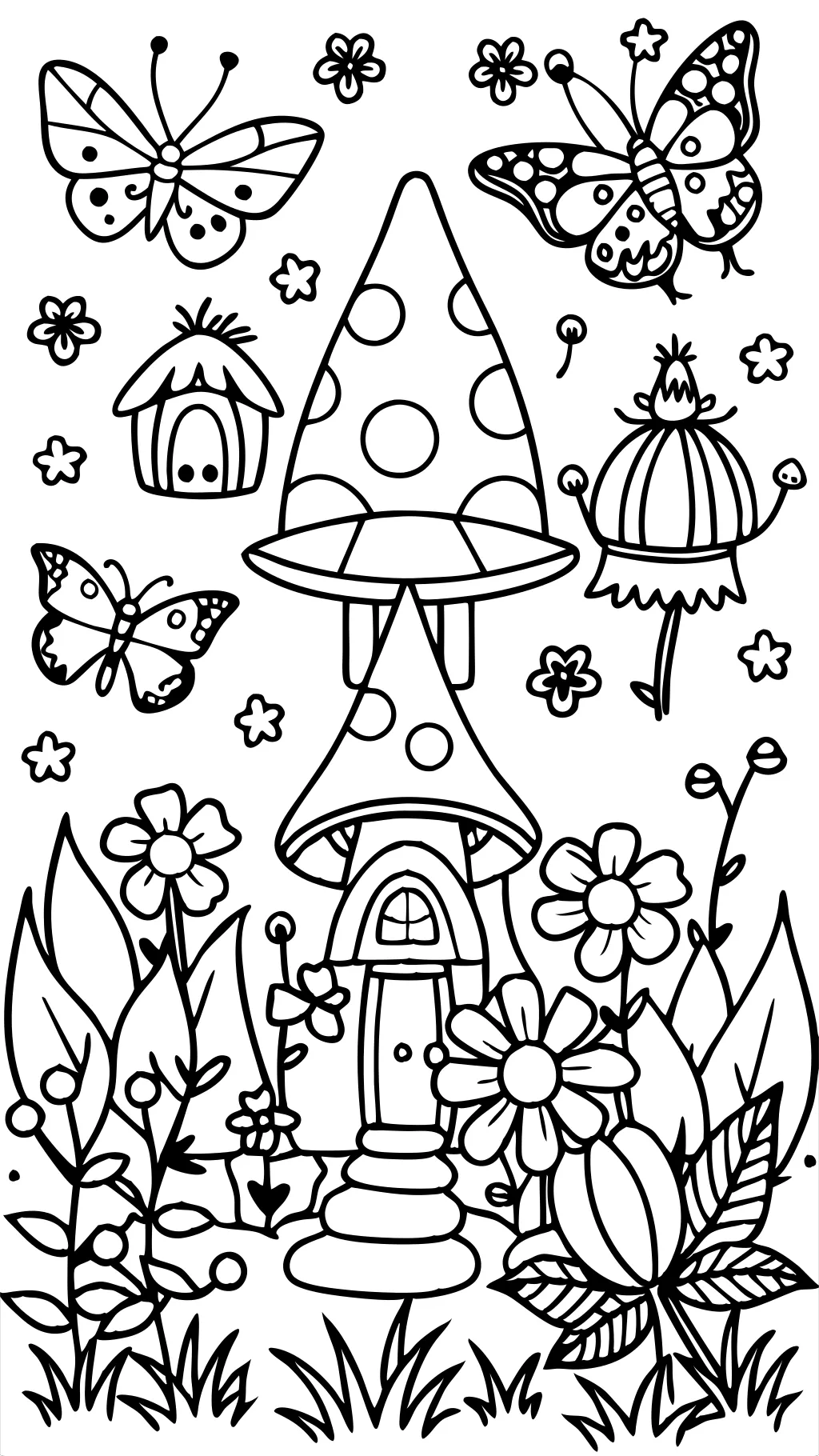 colored coloring pages